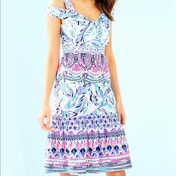 lilly pulitzer iva midi dress